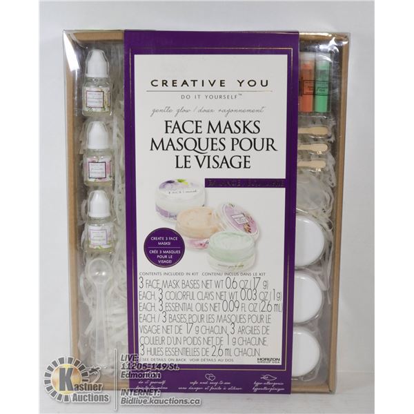 CREATIVE YOU DO IT YOURSELF FACE MASKS
