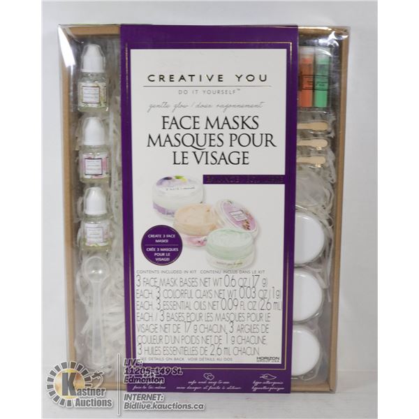 CREATIVE YOU DO IT YOURSELF FACE MASKS