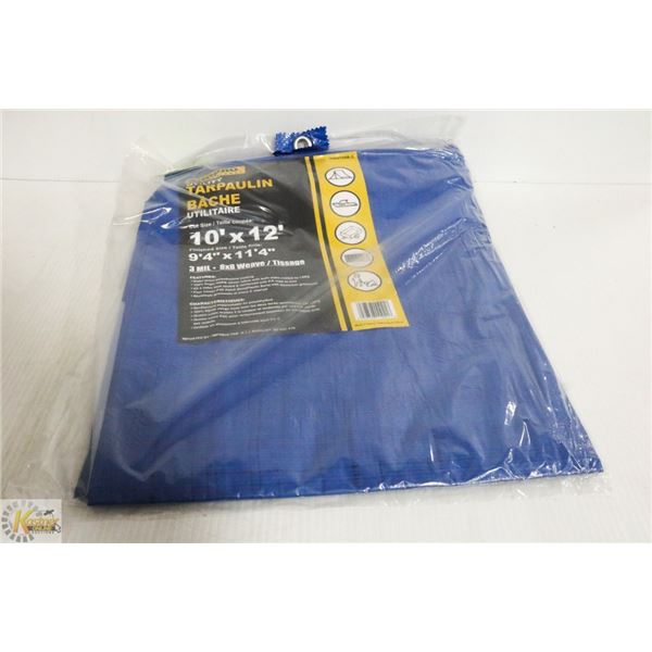 NEW 10' X 12' UTILITY TARP