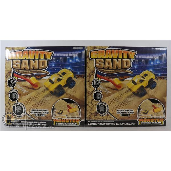 2 NEW GRAVITY SAND MONSTER TRUCK RALLY EDITION