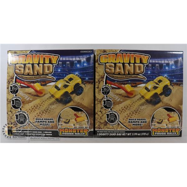 2 NEW GRAVITY SAND MONSTER TRUCK RALLY EDITION