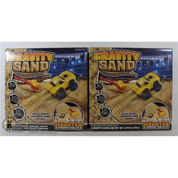 2 NEW GRAVITY SAND MONSTER TRUCK RALLY EDITION