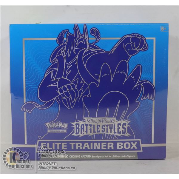 POKEMON BATTLE STYLES ELITE TRAINER BOX BOOSTERS E