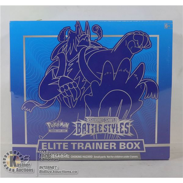 POKEMON BATTLE STYLES ELITE TRAINER BOX BOOSTERS E