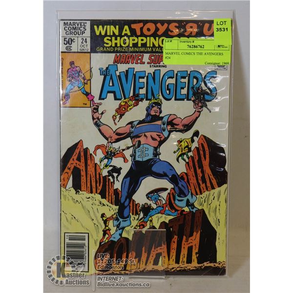 MARVEL COMICS THE AVENGERS #24