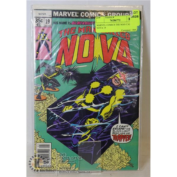 MARVEL COMICS THE MAN CALLED NOVA 19