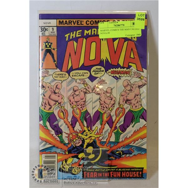 MARVEL COMICS THE MAN CALLED NOVA #9