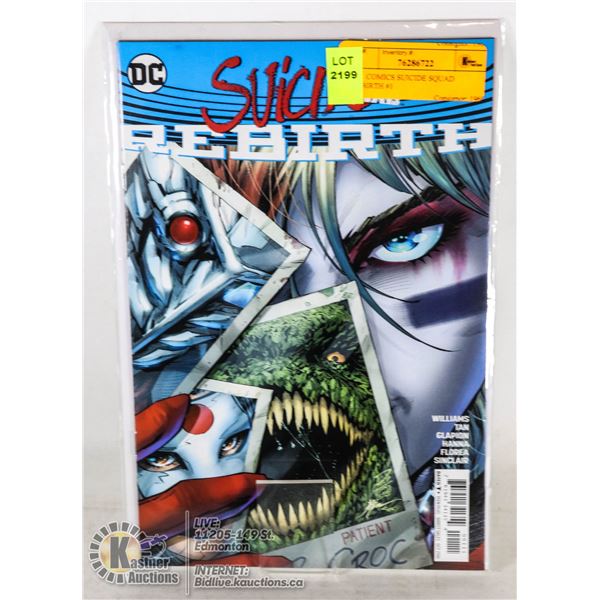 DC  COMICS SUICIDE SQUAD REBIRTH #1