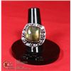 Image 1 : #4-NATURAL FIRE LABRADORITE RING SIZE 7.5