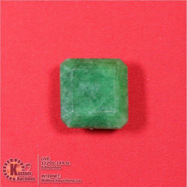 #293-GREEN EMERALD GEMSTONE 58.85ct