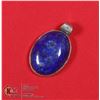 Image 1 : #40-NATURAL LAPIZ PENDANT
