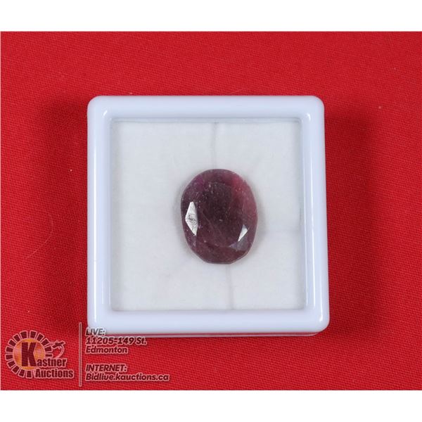 #237-RED BERYLE GEMSTONE 13.6 x  17.2mm 18.0ct