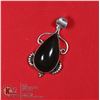 Image 1 : #77-NATURAL BLACK OBSIDIAN PENDANT