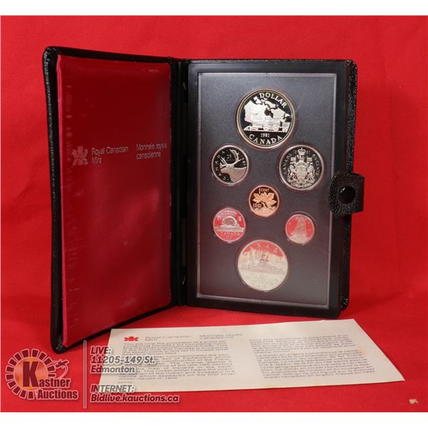 1981 DOUBLE DOLLAR SILVER SET RCM