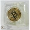 Image 1 : GOLD PLATED BITCOIN IN PROTECTIVE CASE