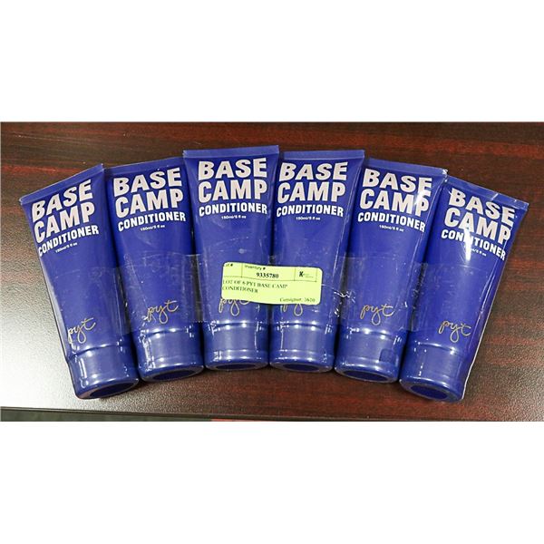LOT OF 6 PYT BASE CAMP CONDITIONER