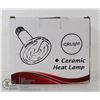 Image 1 : CERAMIC HEAT LAMP TWO PACK.