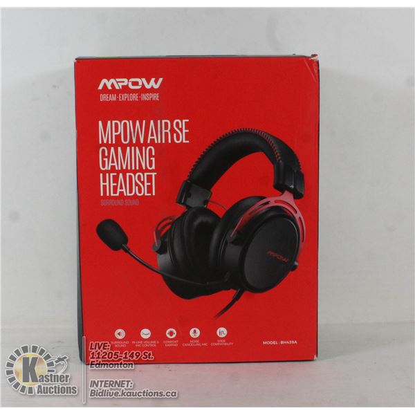 MPOW AIRSE GAMING HEADSET.