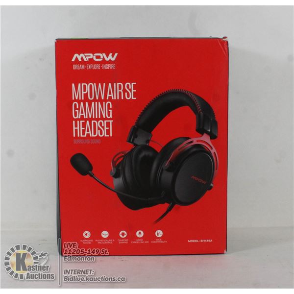 MPOW AIRSE GAMING HEADSET.