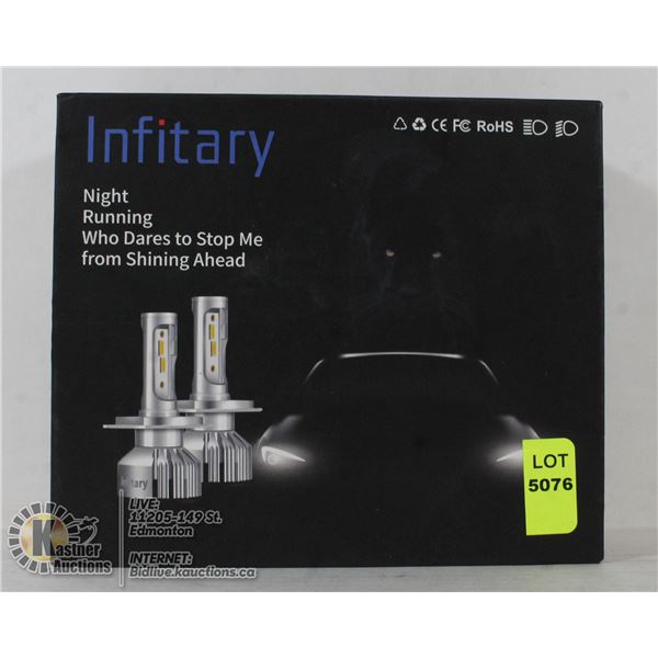 INFITARY LED NIGHT RUNNING LIGHTS.