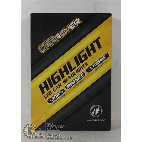 CARROVER LED HEADLIGHTS. MODEL 9012