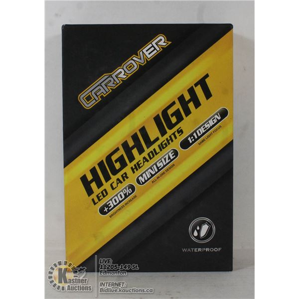 CARROVER LED HEADLIGHTS. MODEL 9005