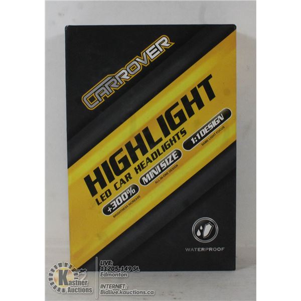 CARROVER LED HEADLIGHTS. MODEL 9006