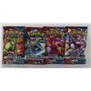 Image 1 : x4 POKEMON BOOSTER PACKS, NEW, SEALED
