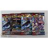 Image 1 : x4 POKEMON BOOSTER PACKS, NEW, SEALED