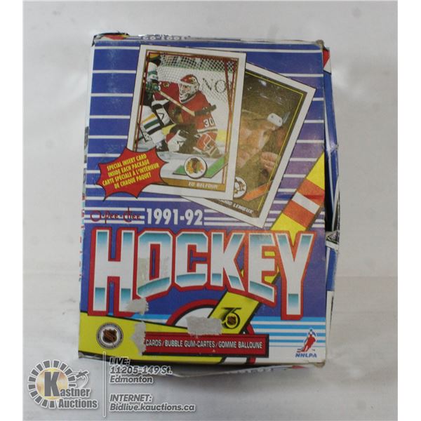 SEALED BOX 91-92 O-PEE-CHEE 36 PACKS