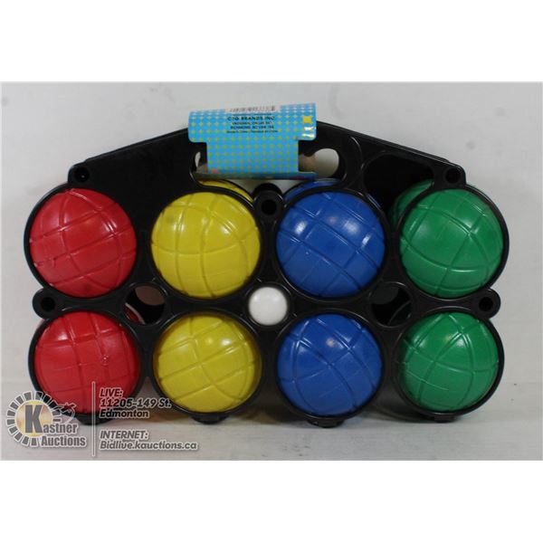NEW BEGINERS BOCCE BALL SET