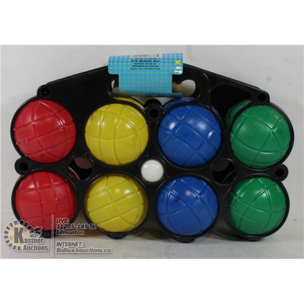 NEW BEGINERS BOCCE BALL SET