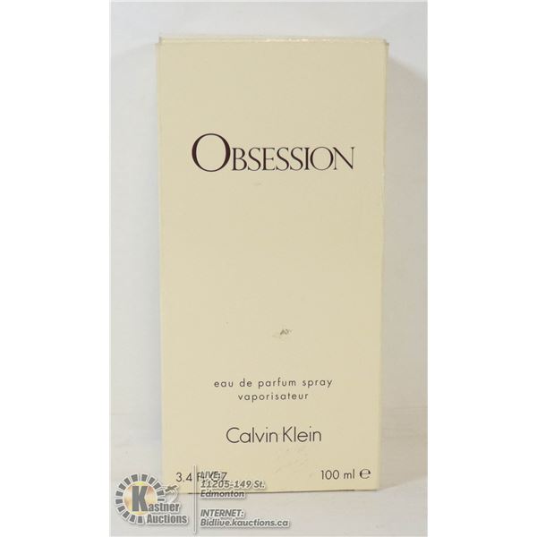 CALVIN KLEIN OBSESSION EAU DE PARFUM 3.4 FL OZ
