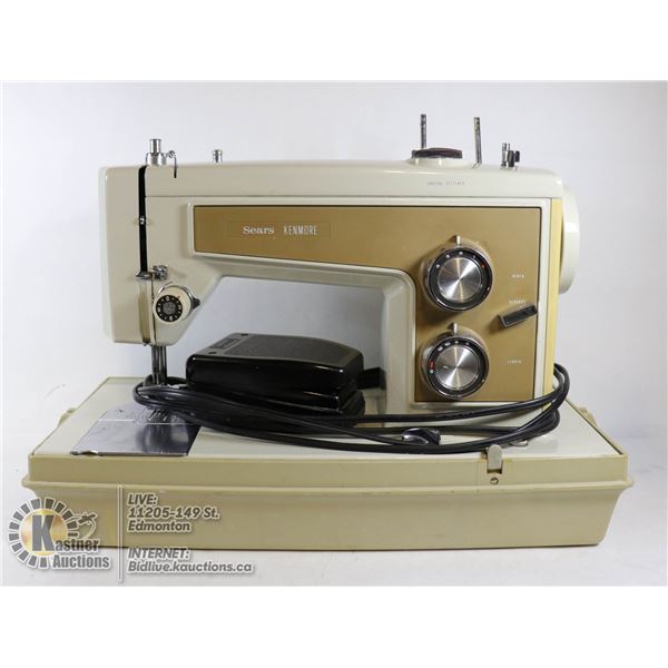 VINTAGE SEAR KENMORE SEWING MACHINE