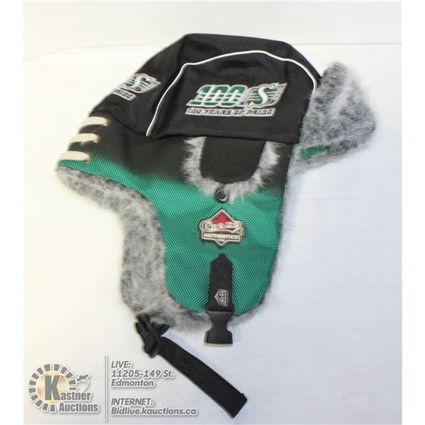 100 YR SASKATCHEWAN ROUGHRIDERS HAT, NEW