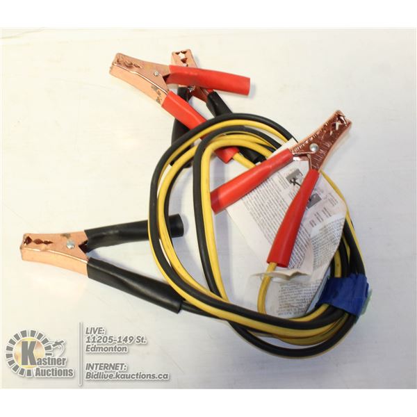 NEW BOOSTER CABLES