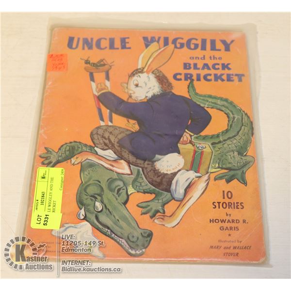 1943 UNCLE WIGGLEY AND THE BLACK CRICKET