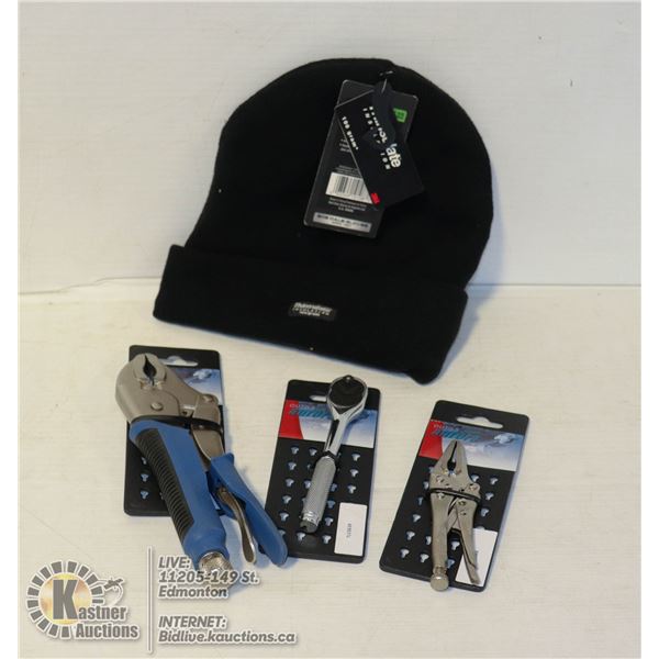 NEW TOOL LOT: INCLUDES MINI VICE GRIPS/