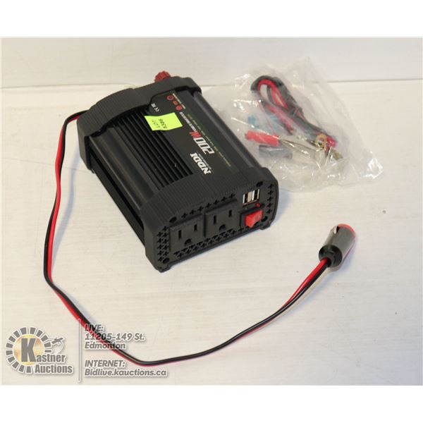 200W POWER INVERTER.