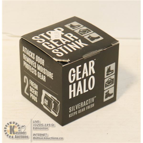 GEAR HALO SILVERACTIV FRESH SCENT POD. TWO PER BOX