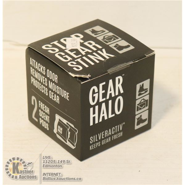 GEAR HALO SILVERACTIV FRESH SCENT POD. TWO PER BOX