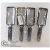 Image 1 : LOT OF 4 STAINLESS STEEL FOOT FILES.