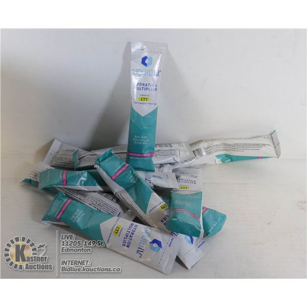 LOT OF 10 LIQUID IV ELECTROLITE PACKS SPORT DRINK