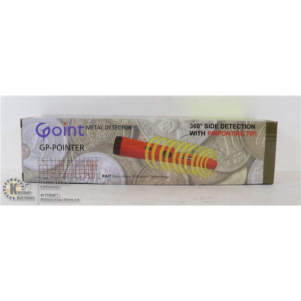 METAL DETECTOR WITH PINPOINTING