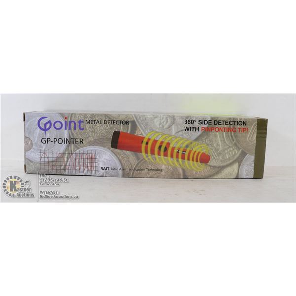 METAL DETECTOR WITH PINPOINTING