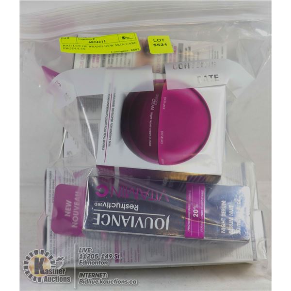 BAG LOT OF BRAND NEW SKIN CARE PRODUCTS
