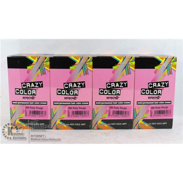 CRAZY COLOR SEMI PERMANENT HAIR COLOR CREAM- 066