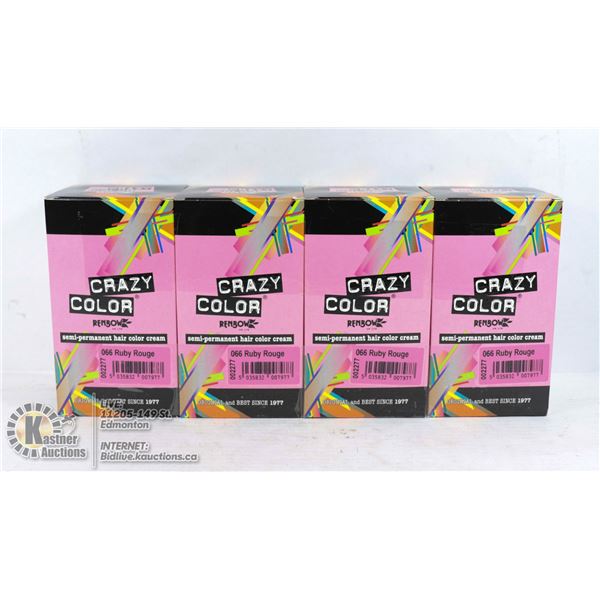 CRAZY COLOR SEMI PERMANENT HAIR COLOR CREAM- 066
