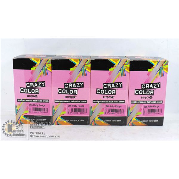 CRAZY COLOR SEMI PERMANENT HAIR COLOR CREAM- 066