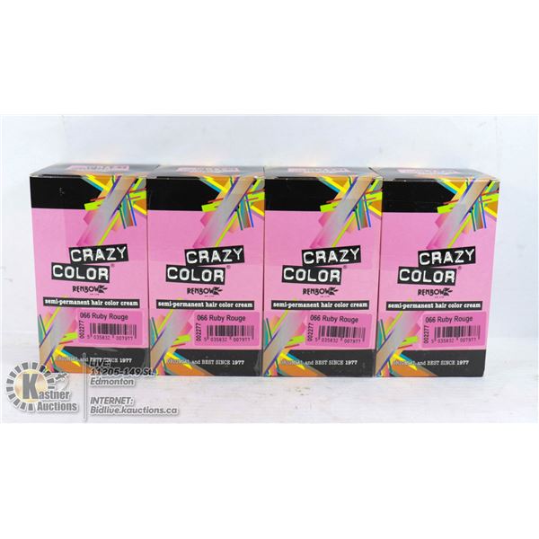CRAZY COLOR SEMI PERMANENT HAIR COLOR CREAM- 066